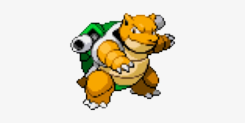 Green Shell Blastoise - Charizard Blastoise Venusaur Fusion, transparent png