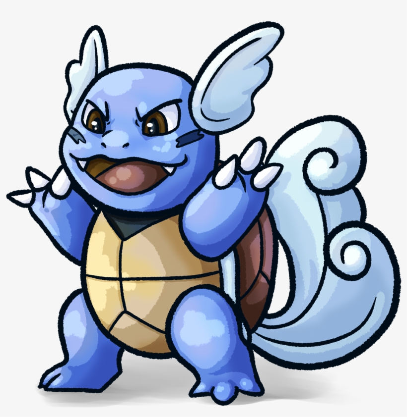 #pokemon #squirtle #wartortle #blastoise #fanart #pkmnart - Cartoon, transparent png
