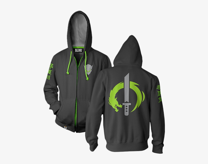 Pre Orders For The First Round Of Hoodies Are Open - Overwatch Ultimate Genji Hoodie, transparent png