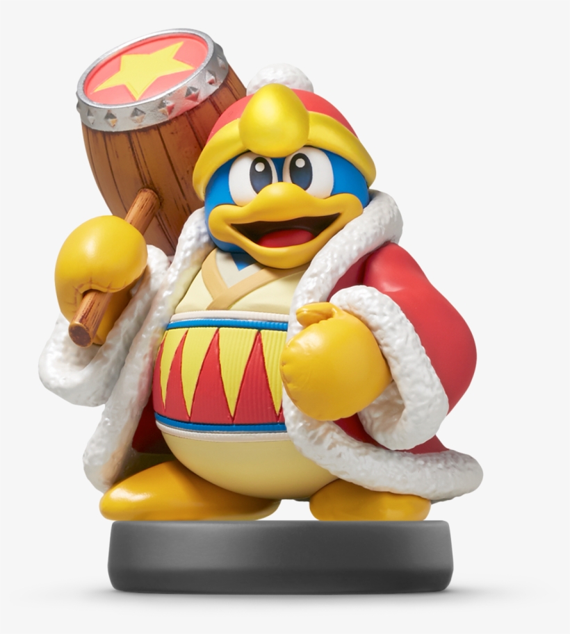 Amiibo Kingdedede - King Dedede Amiibo, transparent png