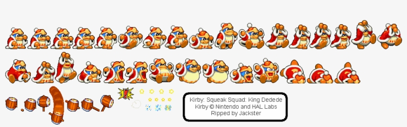 Click For Full Sized Image King Dedede - Kirby Squeak Squad King Dedede, transparent png