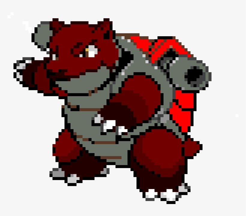 Blastoise - Blastoise Sprite, transparent png