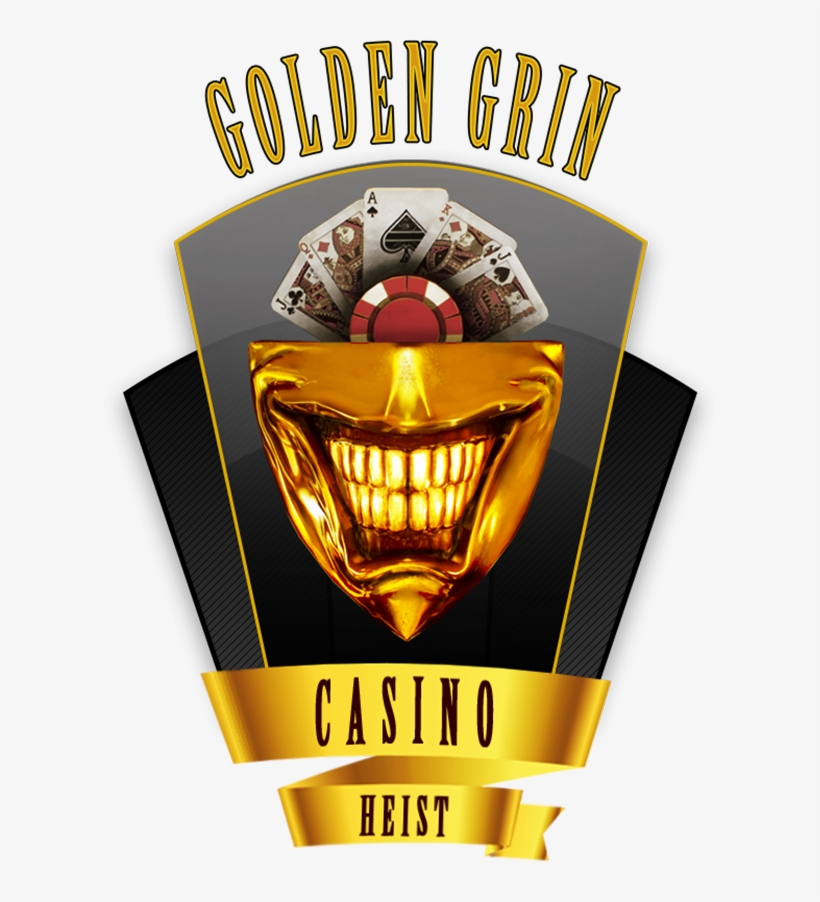 Casino Logo Goldengrin - Golden Grin Casino Logo, transparent png