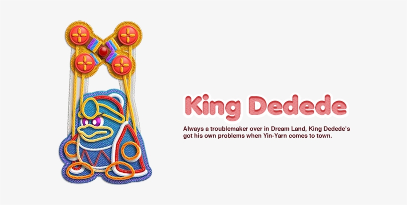 And Meta Knight - Kirby's Epic Yarn Dedede, transparent png