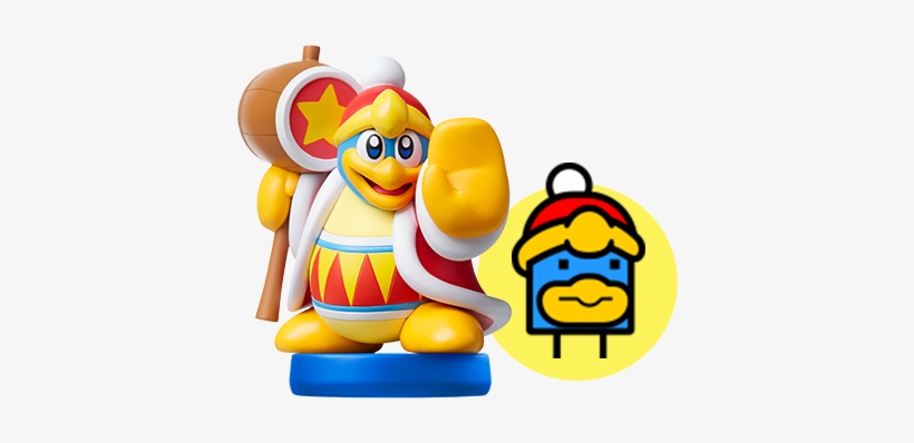 King Dedede - Amiibo Kirby, transparent png