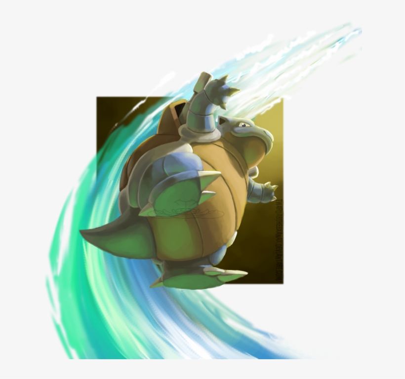 Blastoise - Illustration, transparent png