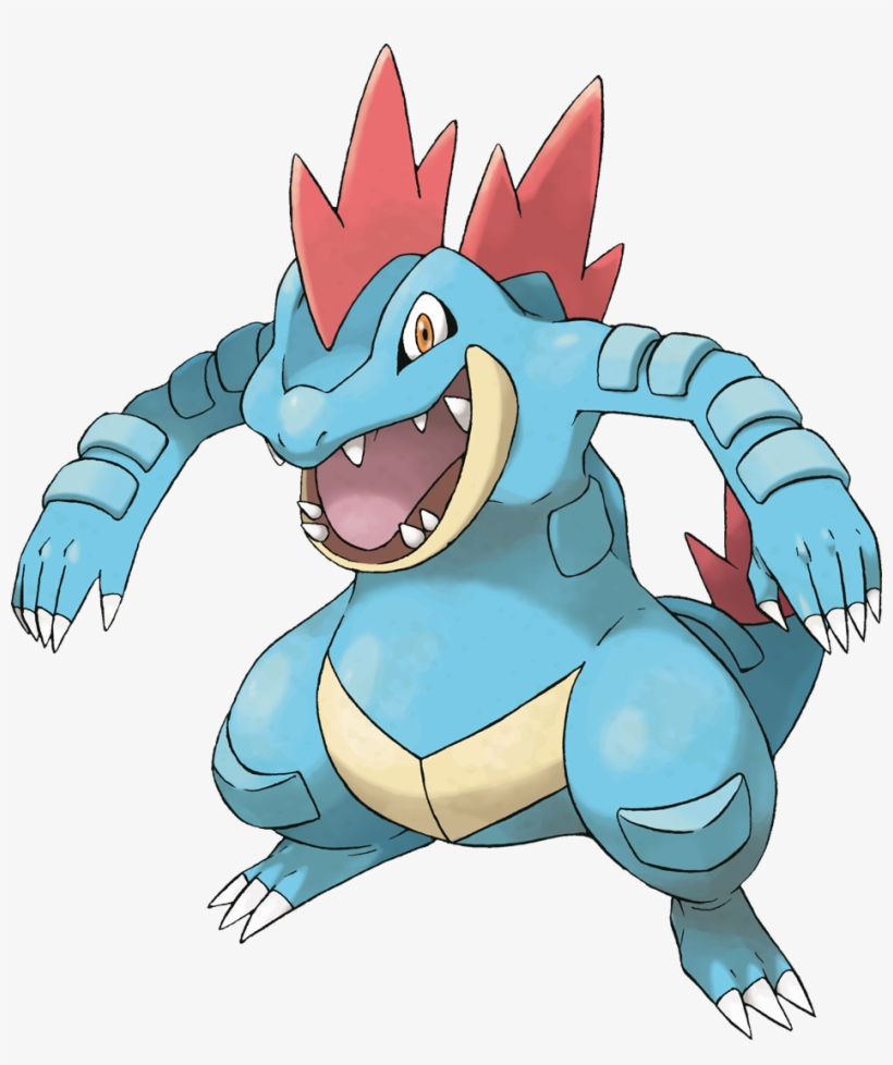 No Caption Provided - Pokemon Feraligatr, transparent png