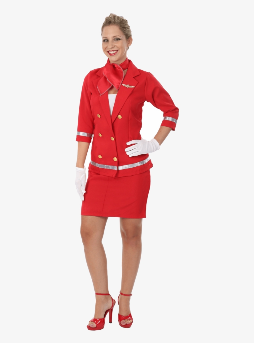Air Hostess Png Image Background - Baywatch Halloween Costume Men, transparent png