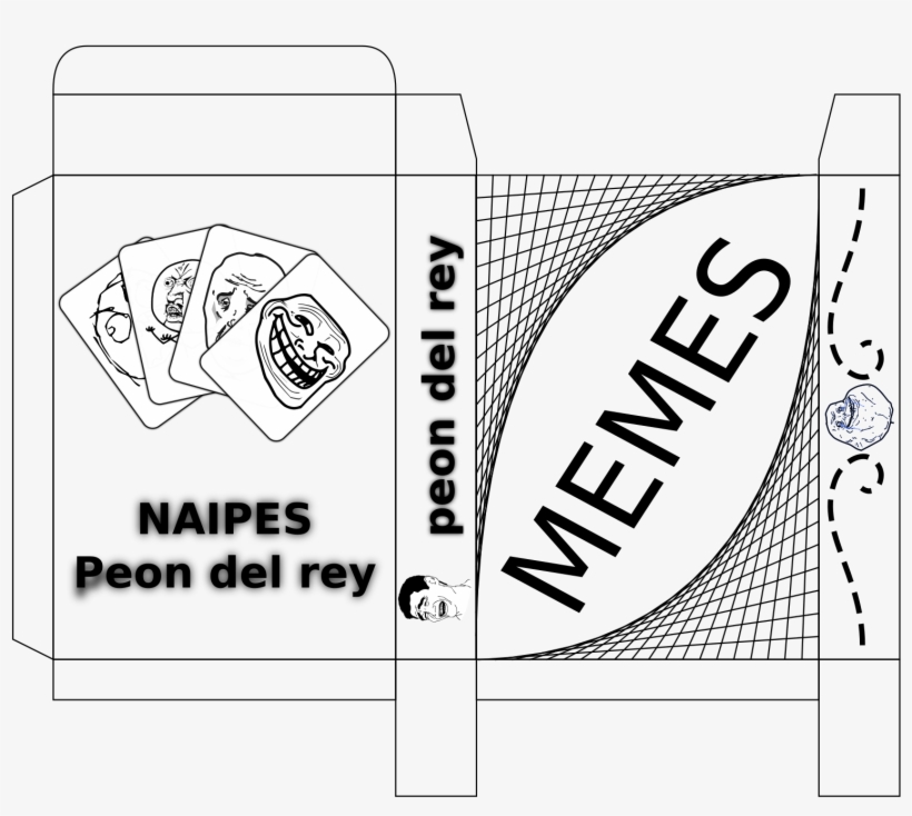 This Free Icons Png Design Of Caja De Naipes De Memes, transparent png
