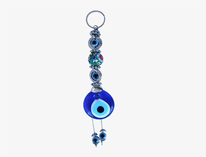 Evil Eye Wall Hanging Glass Charm - Glass, transparent png