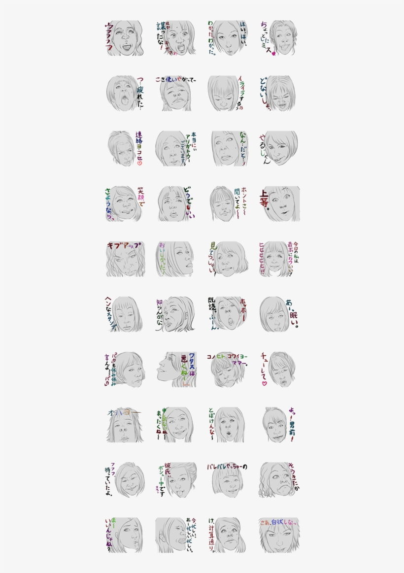 Funny Face Sticker - Backpack, transparent png