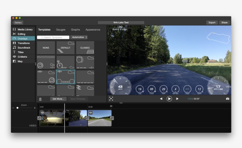 Data And Gauges - Garmin Virb Software, transparent png