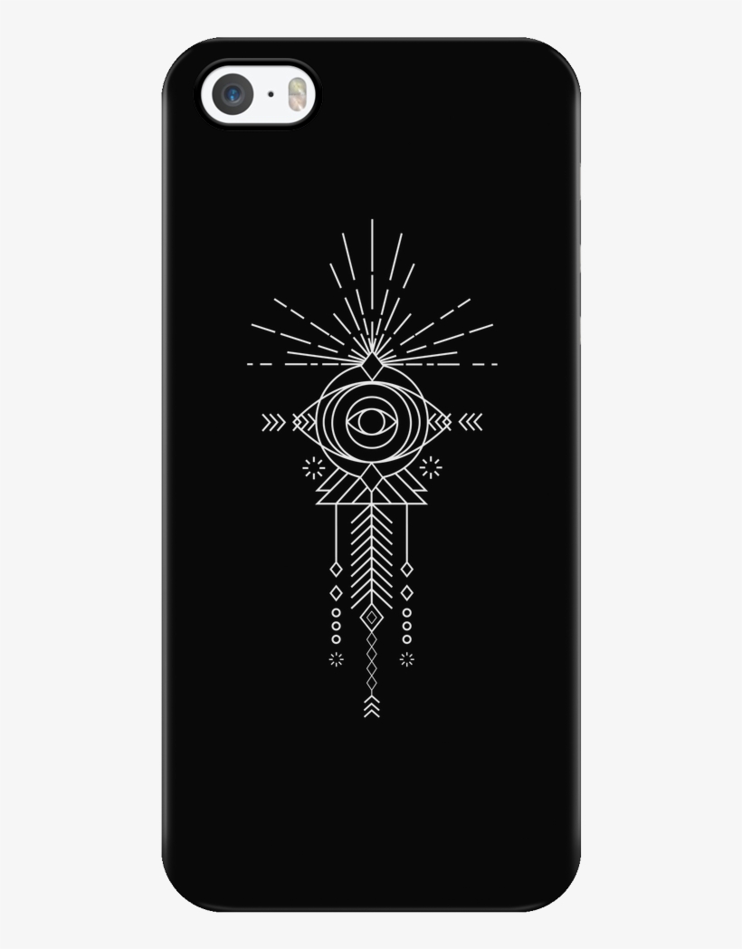 Evil Eye Sunshine Tribal Graphic Iphone Case - Iphone, transparent png
