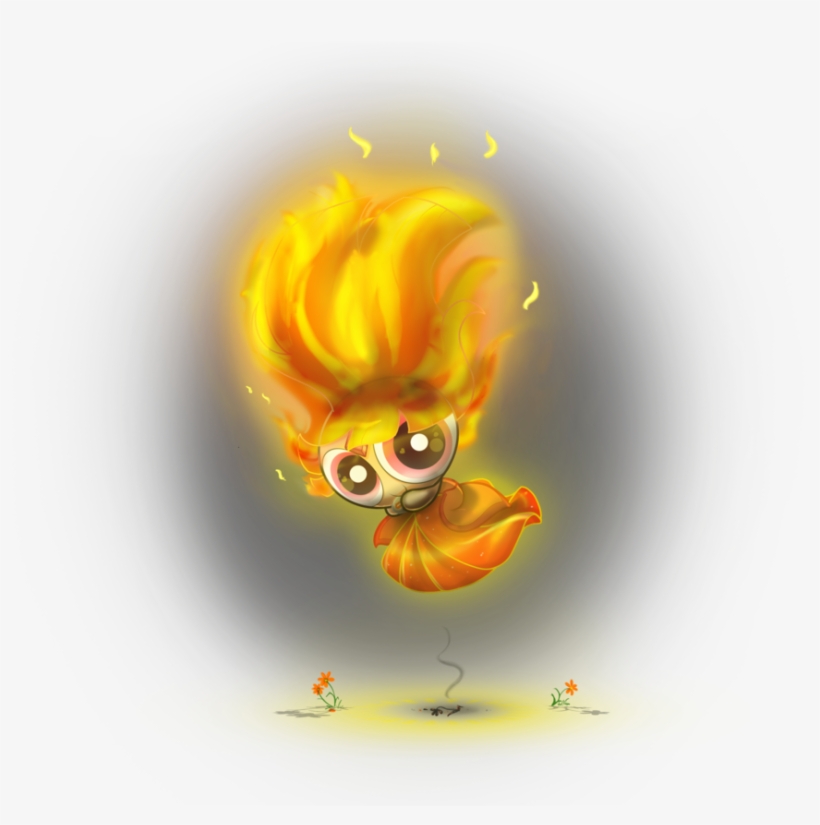 Freeuse Download Ce Blossom As Flame Princess By Itbluebeadti - Illustration, transparent png