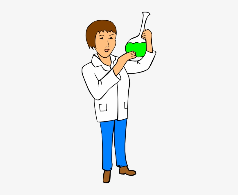 Original Png Clip Art File Woman Chemist Svg Images, transparent png