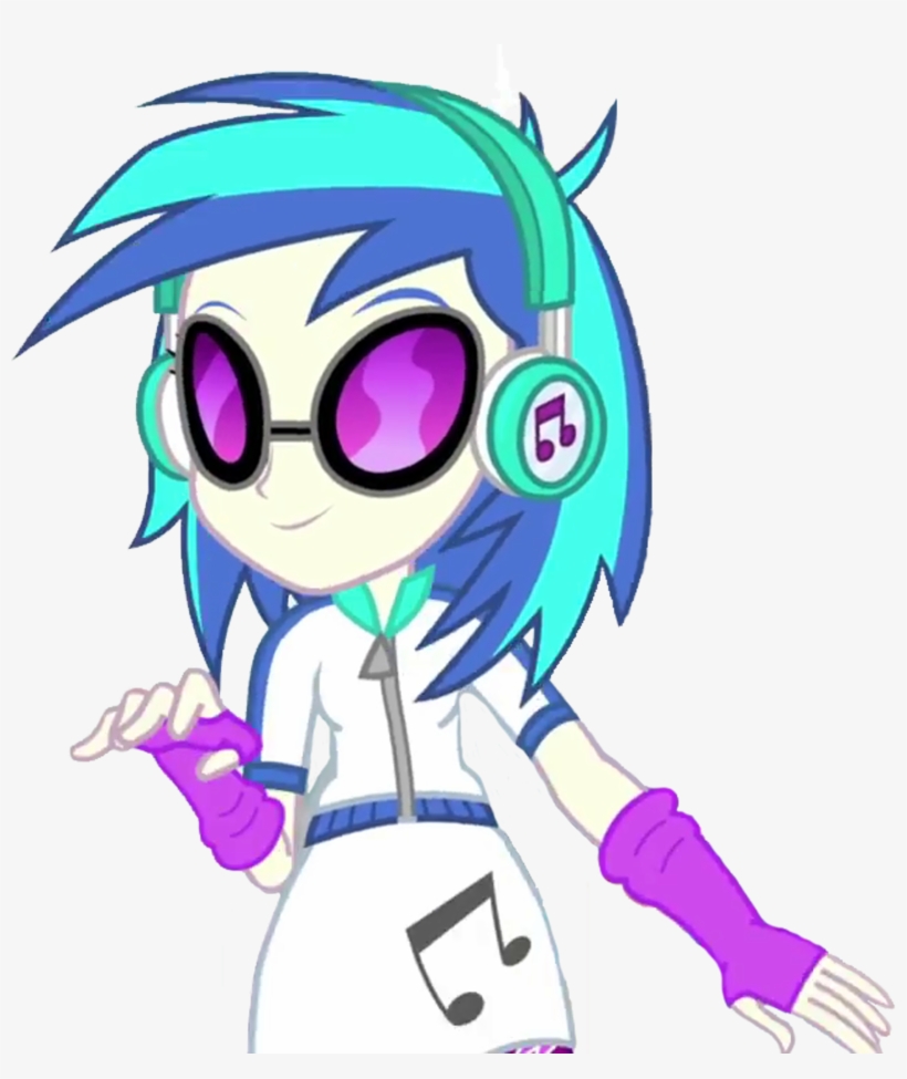 Girl Dj - Mlp Eg Dj Pon3, transparent png