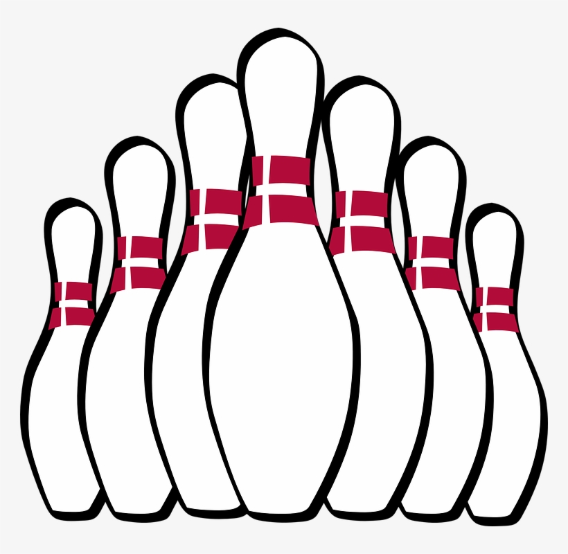 Library Best Clipart Images Free Download Pictures - Clip Art Bowling Pins, transparent png