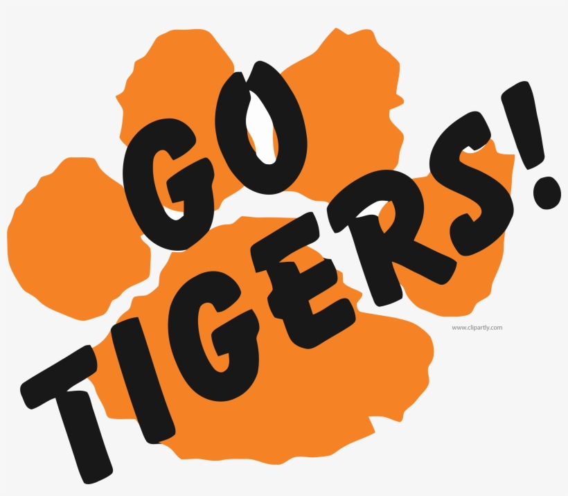 Go Tiggers Footprint Www - Tiger Pride Clip Art, transparent png