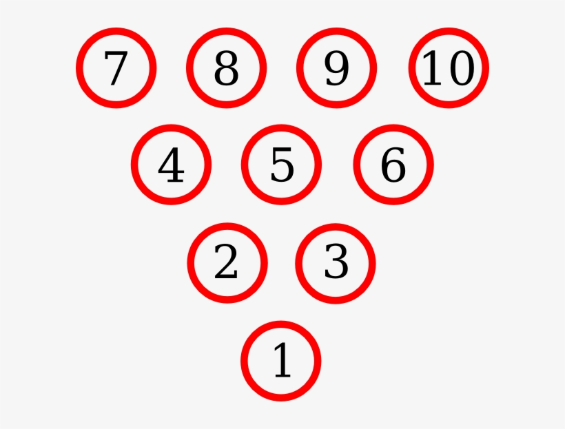 Image - Clker - 10 Pin Bowling Diagram, transparent png