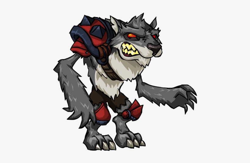 Wolfy Tier 3 Werewolf - Werewolf Png, transparent png
