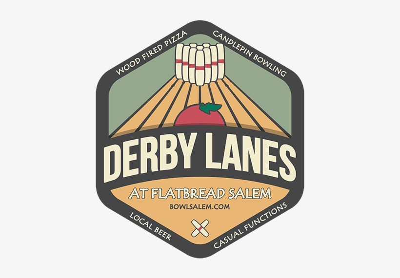 Derby Lanes Full Color Website - Derby Lanes At Flatbread Salem, transparent png