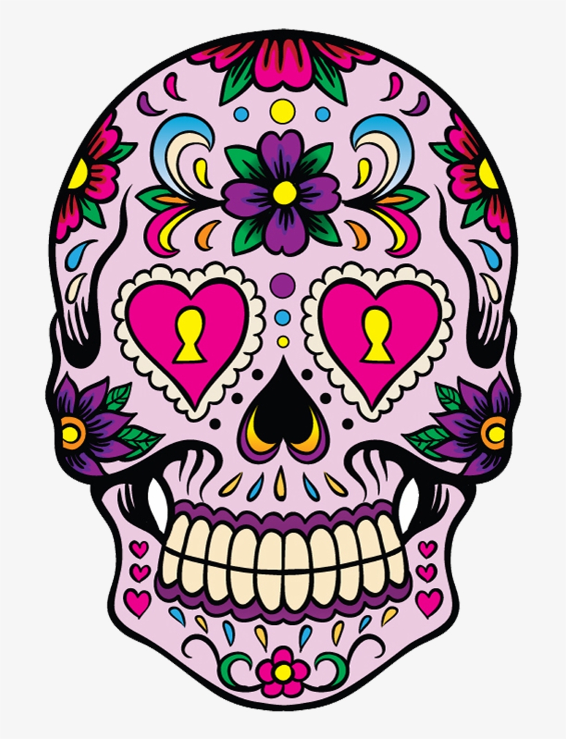 Caveira Mexicana - Caveira Mexicana Png, transparent png