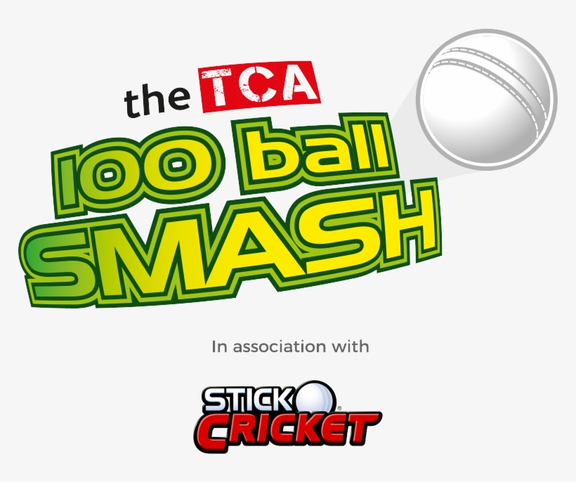 The Tca 100 Ball Smash In Association With Stick Cricket - Cricket, transparent png