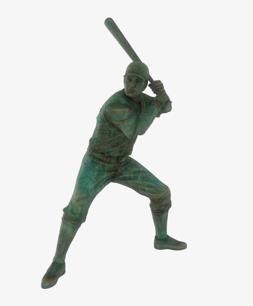 Fo4 Baseball Statue - Baseball, transparent png