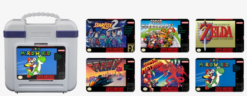 Pdp Snes Classic Deluxe Carrying Case For The Super - Pdp Snes Classic Deluxe Carrying Case, transparent png