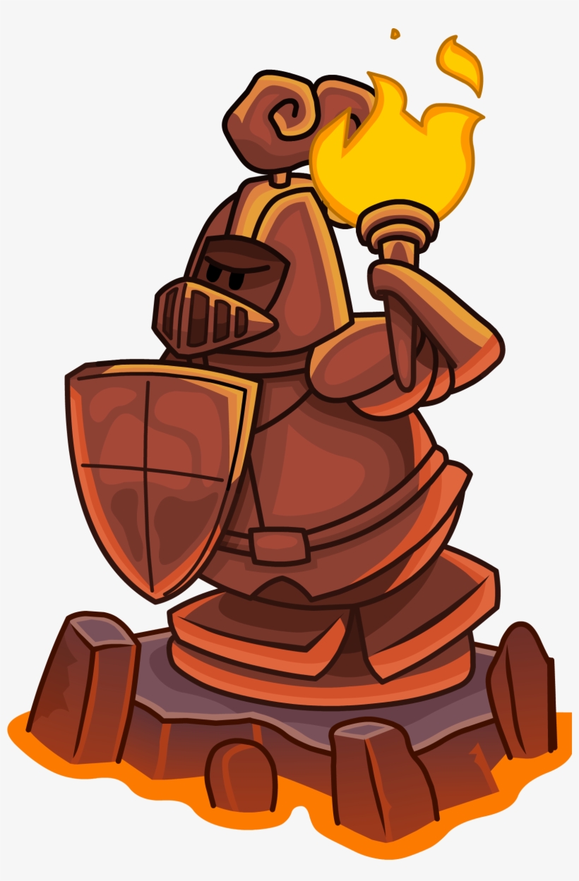 Knight's Quest 2 Knight Statue - Knight, transparent png