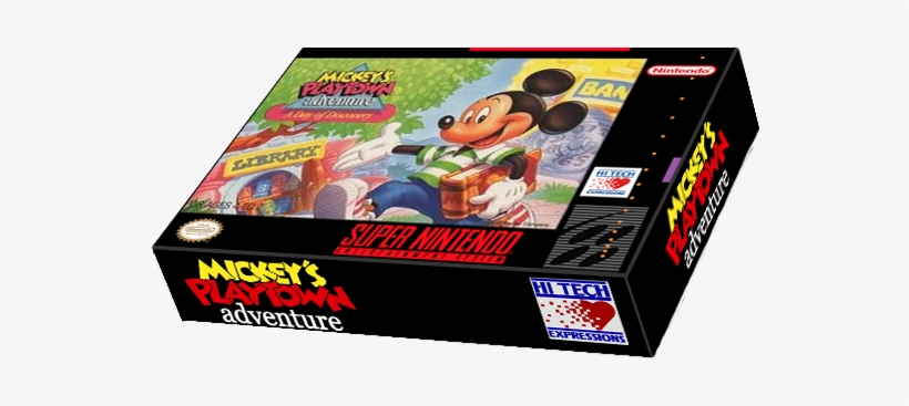 Mickey's Ultimate Challenge Super Nintendo, transparent png