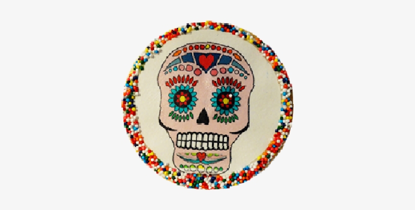 Sugar Skull Cookies With Nonpareils - New York City, transparent png