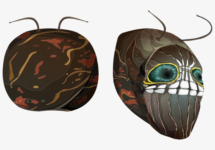 Glitch Clipart Caterpillar - Caterpillar Mask, transparent png