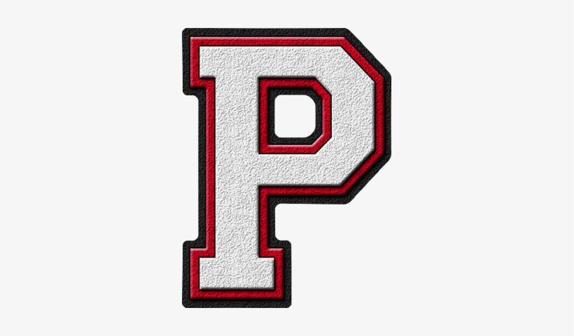Varsity Letter P Png, transparent png