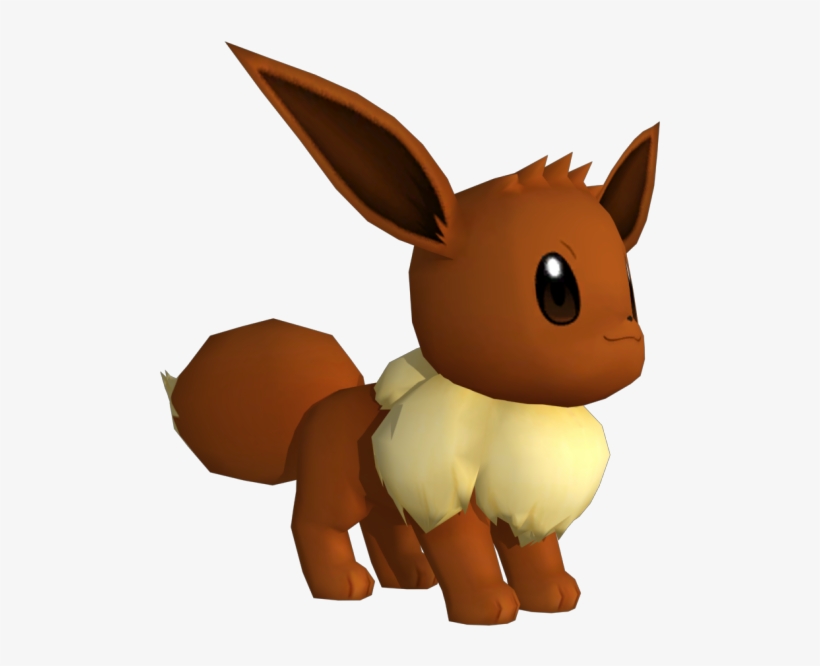 Download Zip Archive Pokepark 2 Eevee Model 750x650 Png Download Pngkit