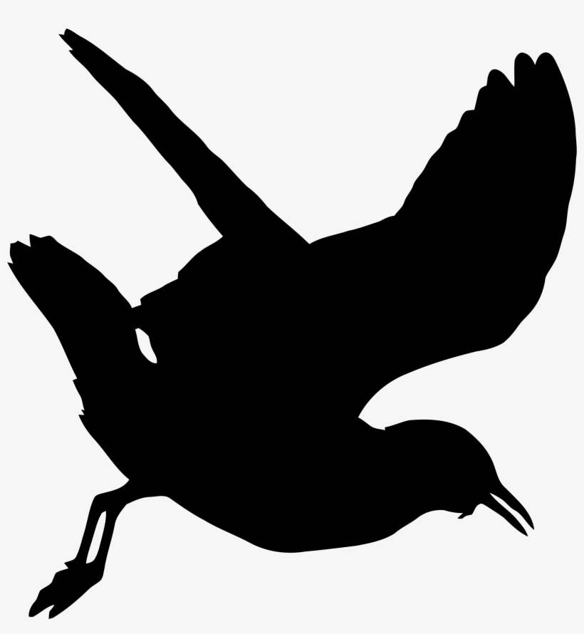 This Free Icons Png Design Of Seagull Silhouette 2, transparent png