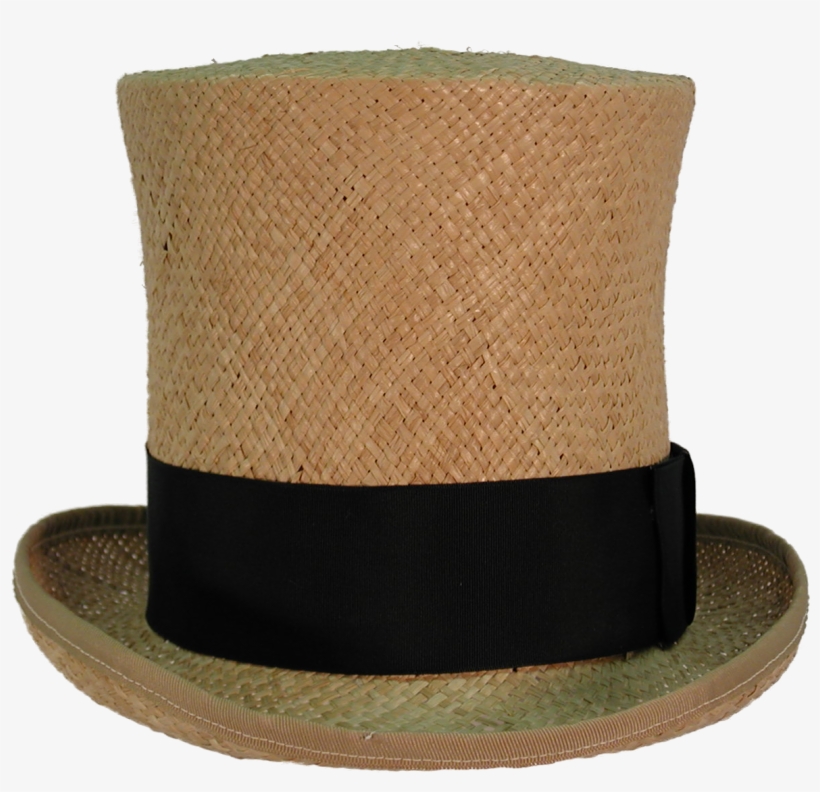 Straw High Top Hat 17s - Straw Hats, transparent png
