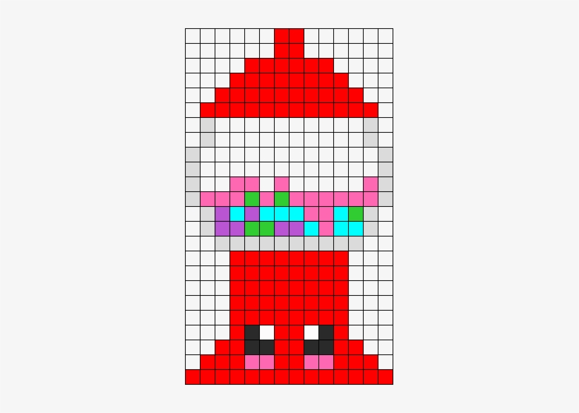 Gumball Machine Perler Bead Pattern / Bead Sprite - Gumball Machine Perler Beads, transparent png