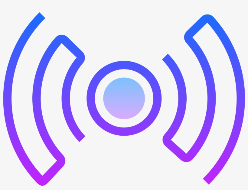 There Is A Small Circle In The Center And On Either - Icon, transparent png