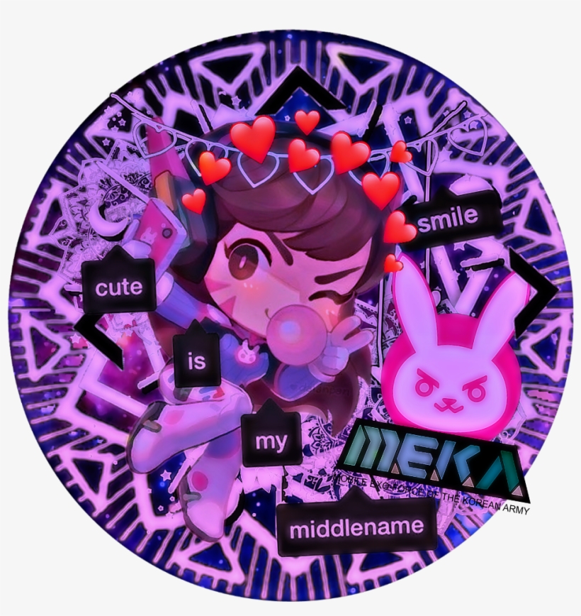 Freetoedit Overwatch Dva Icon Overwatchdva, transparent png