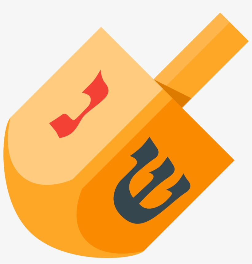 Dreidel Icon, transparent png