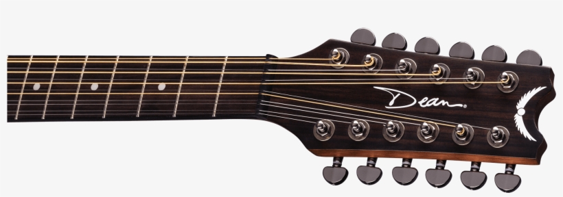Dean Guitars Image - Dean Axs Dreadnought Acoustic Guitar, 12-string, Mahogany, transparent png