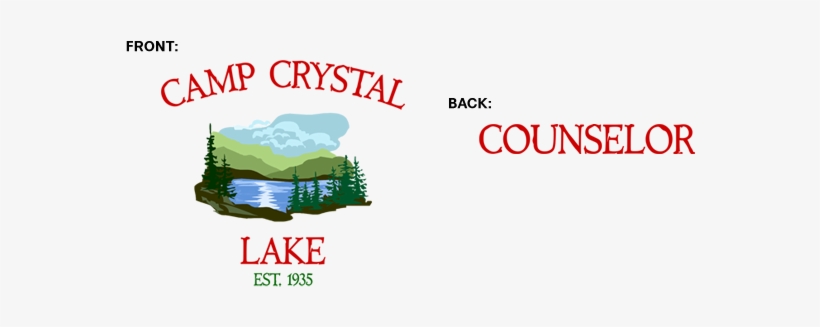 Camp Crystal Lake Png - Camp Crystal Lake Logo, transparent png