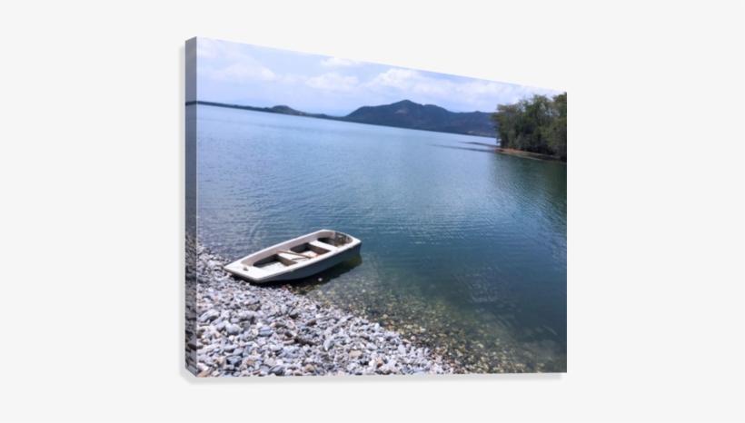 Peaceful Lake Canvas Print - Peaceful Lake, transparent png