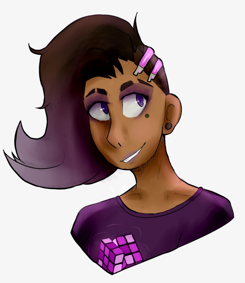 Sombra By Harperell On Deviantart Vector Black And - Sombra, transparent png