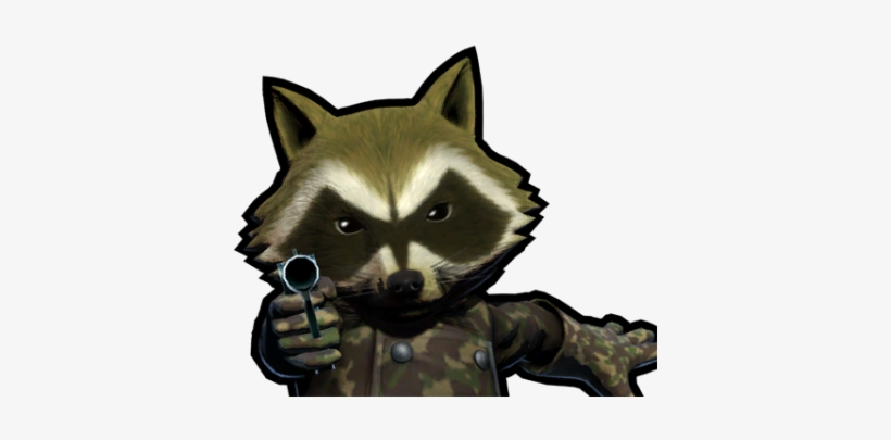 Click To Edit - Marvel Vs Capcom 3 Rocket Raccoon, transparent png
