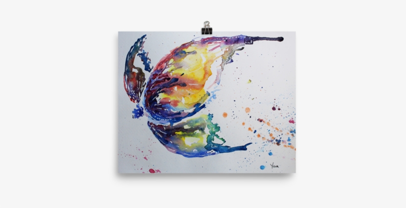 Fairy Butterfly Print - Painting, transparent png