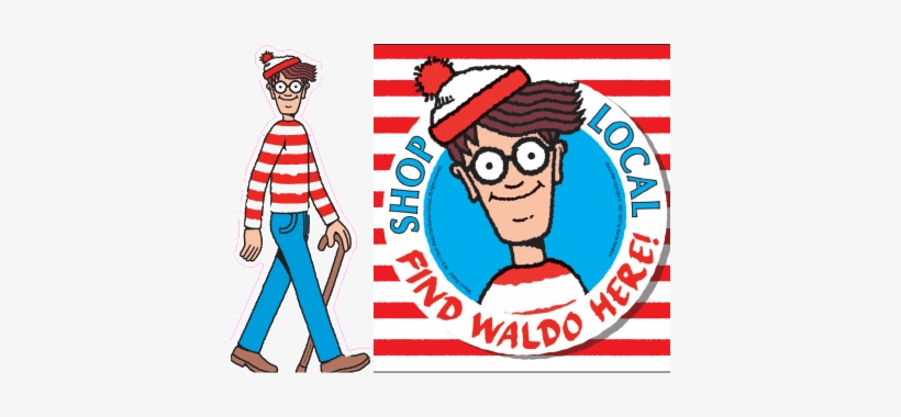 Where's Waldo Grand Celebration In Campbell - Wheres Waldo, transparent png