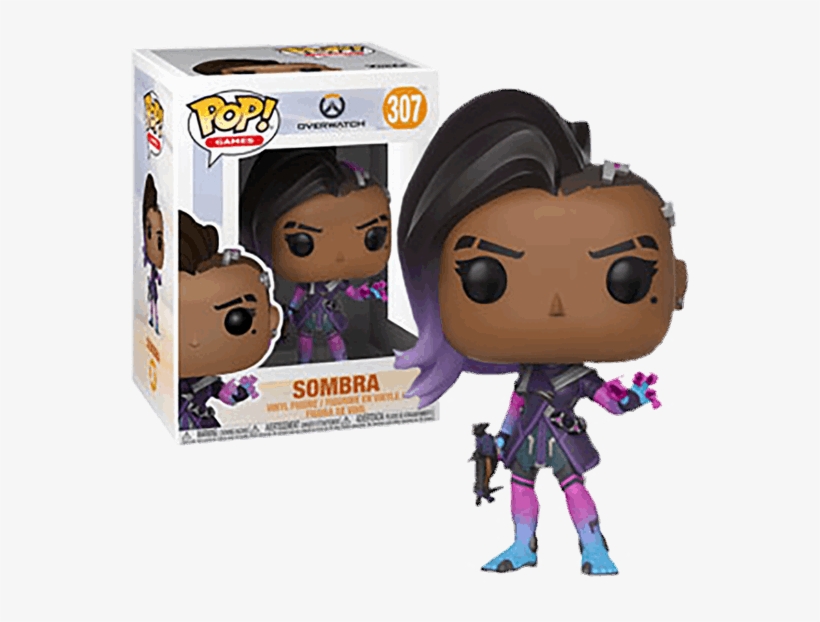 Funko Pop Sombra Overwatch, transparent png
