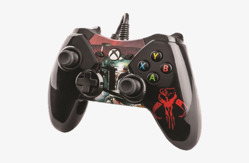 Star Wars Boba Fett Official Xbox One Licensed Controller, transparent png